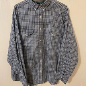 Men’s Woolrich button down shirt Size L